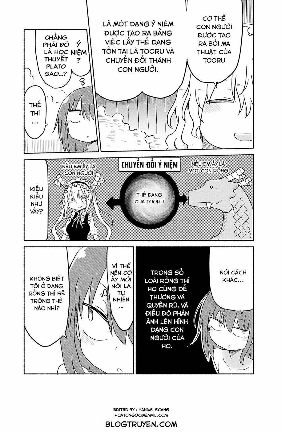 cuộc sống trả ơn của nàng rồng tohru! chapter 33: tooru và suối nước nóng - Trang 2