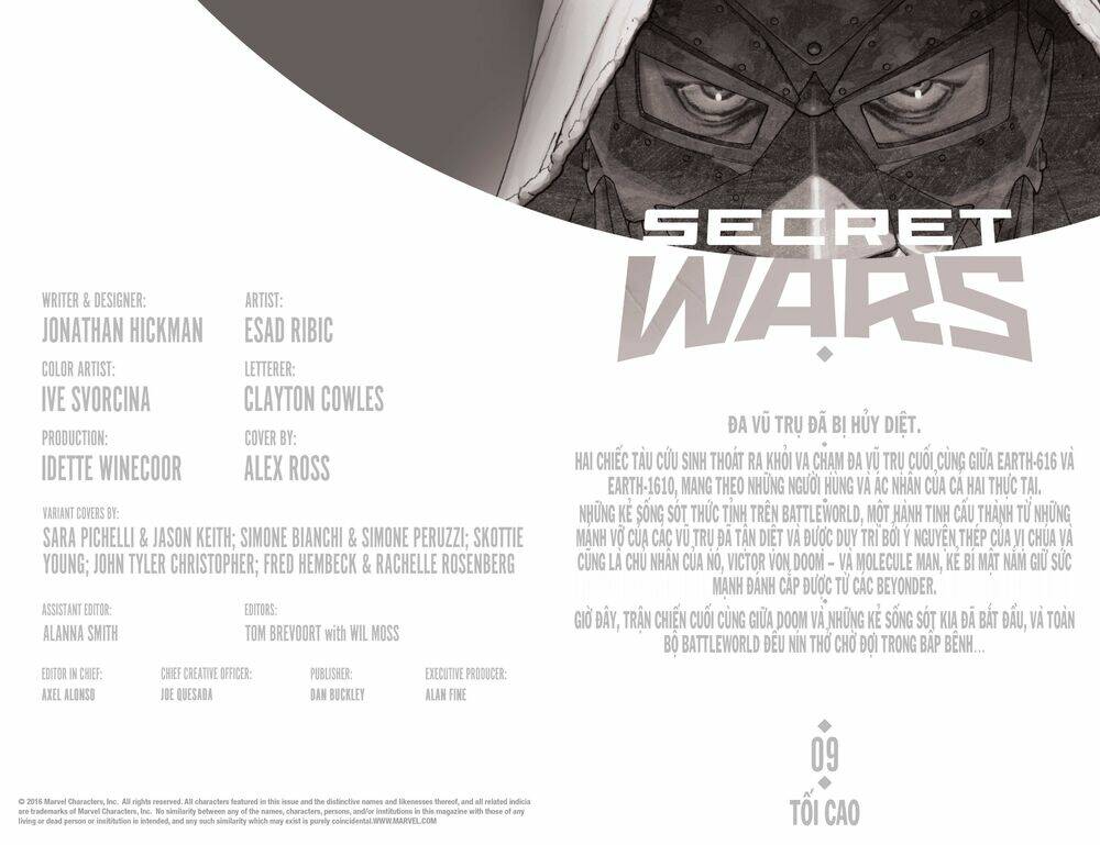 Secret Wars Chapter 9 - Trang 2