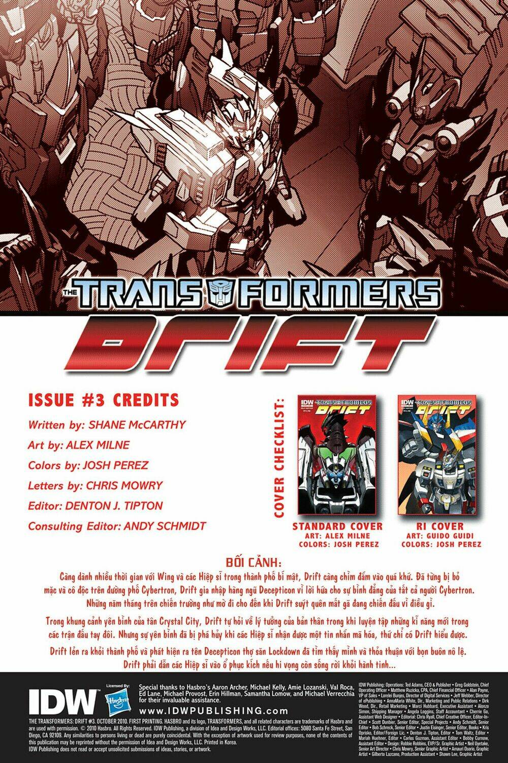 The Transformers: Drift Chapter 3 - Trang 2