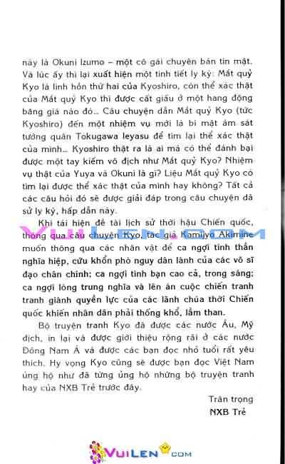 Mắt Quỷ Kyo Chapter 62 - Trang 2